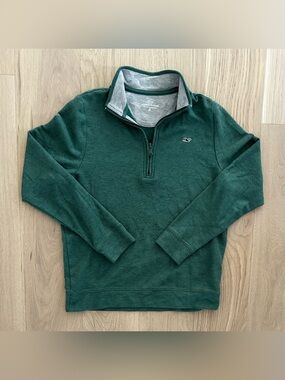 Boys Vineyard Vines Saltwater 1/4 Zip Sweater